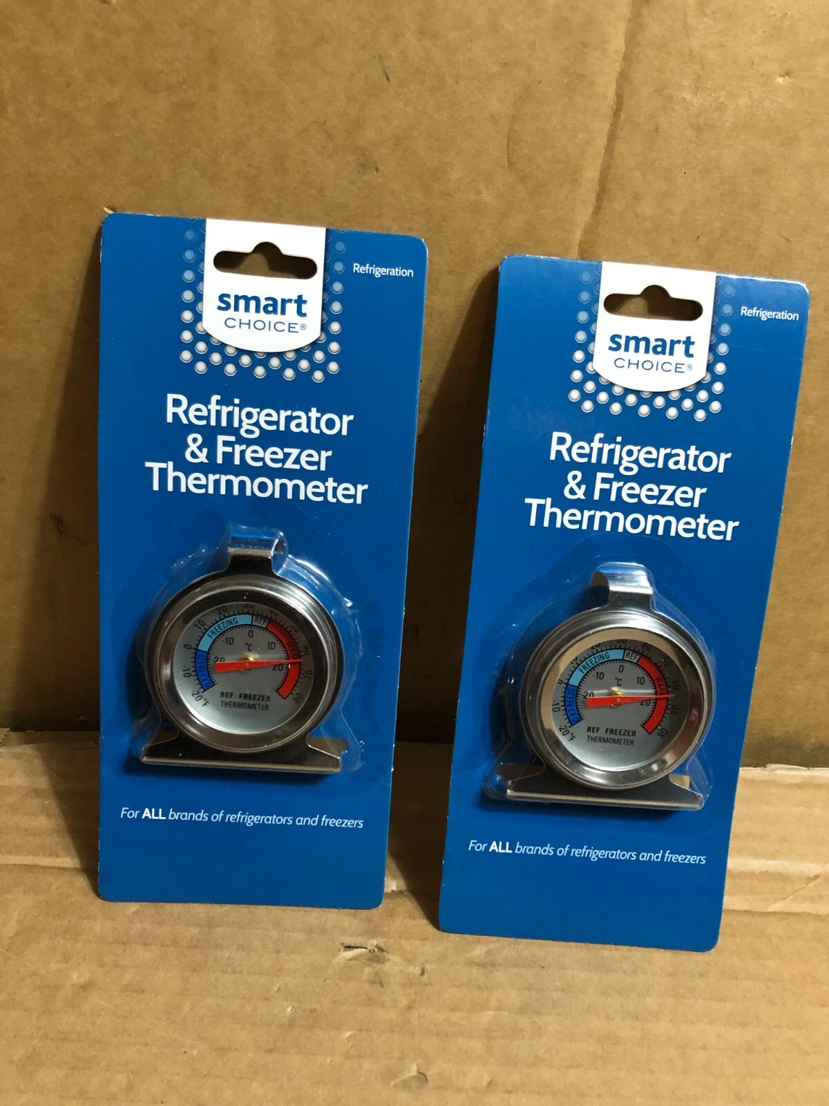 Smart Choice Refrigerator and Freezer Thermometer L304432837 LOT OF 2x
Opens in a new window or tab