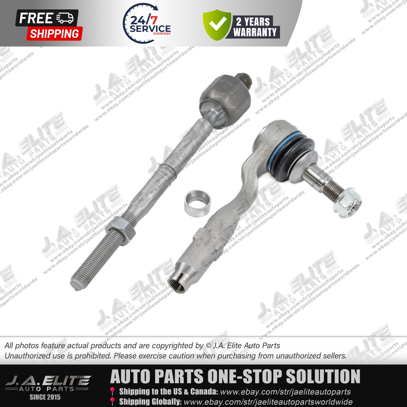 Front Right Tie Rod End Assembly for Rolls-Royce Ghost (2010-2014) 32106784719