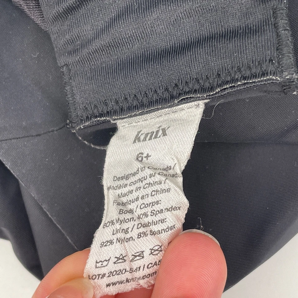 lot 3 KNIX Maternity Nursing bra SZ 6+/7 evolution Leakproof Wireless Black/Nude - Image 3 of 4