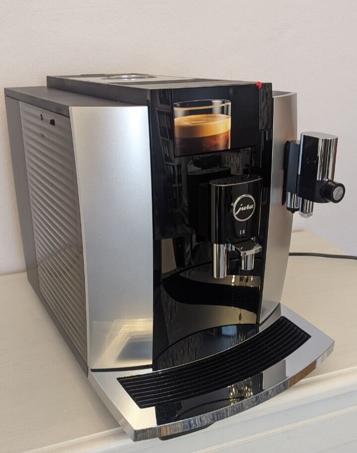 JURA E8 PLATIN (15635) / Automatic Espresso Machine / NEW ! eBay