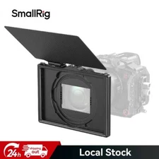 SmallRig Matte Box 67-82mm Adjustable, 4x5.65" Filter Frame, Top Flag, for DSLR