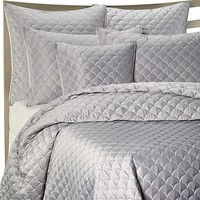 Barbara Barry Crescent Moon Quilt Queen Pillow Sham In Lagoon on sale Barbara Barry Crescent Moon Quilt Queen Pillow Sham In Lagoon on sale