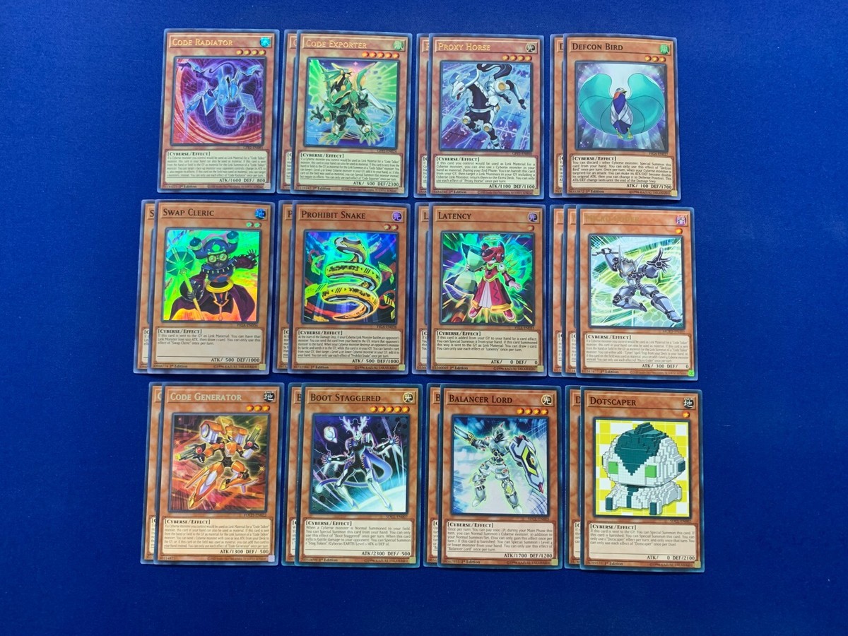 Yu-Gi-Oh! VRAINS - Yusaku Fujiki's Complete Code Talker Link Deck