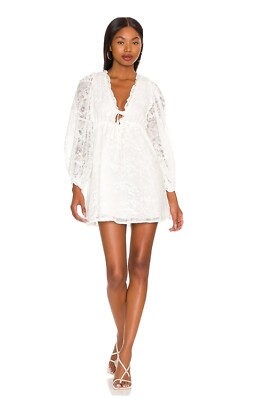 Lemons Revolve White Lace Dress For Love Lemons X REVOLVE White - Main Image