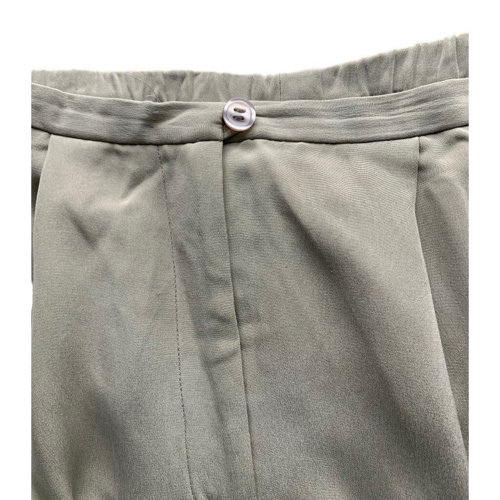 Large Moda Seta by Sandra King Women's Sage Green Pant Suit 2 Piece image 9