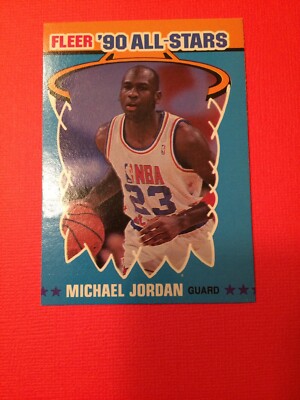 michael jordan 1990 fleer all stars 5