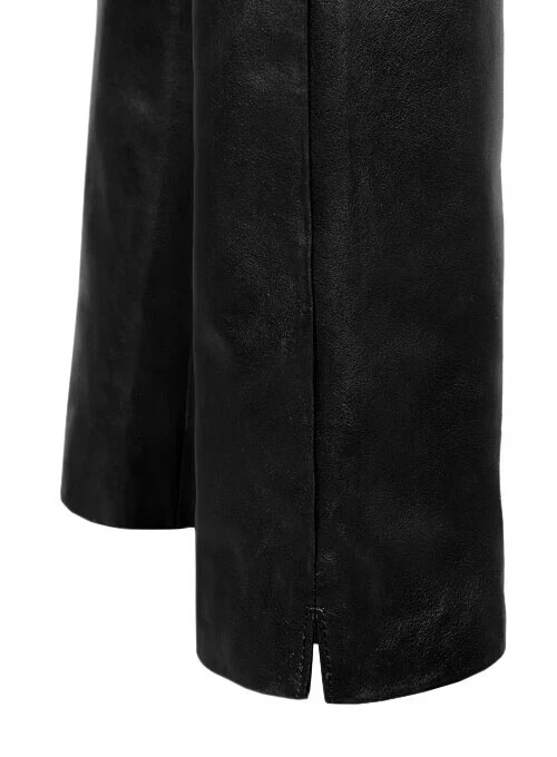 Men's JIM MORRISON STYLE Pant 100percent PREMIUM Leather Causal pant Celebrity pant image 7