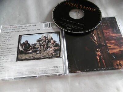 OPEN RANGE ORIGINAL SCORE CD ALBUM MICHAEL KAMEN 2003 HOLLYWOOD RECORDS