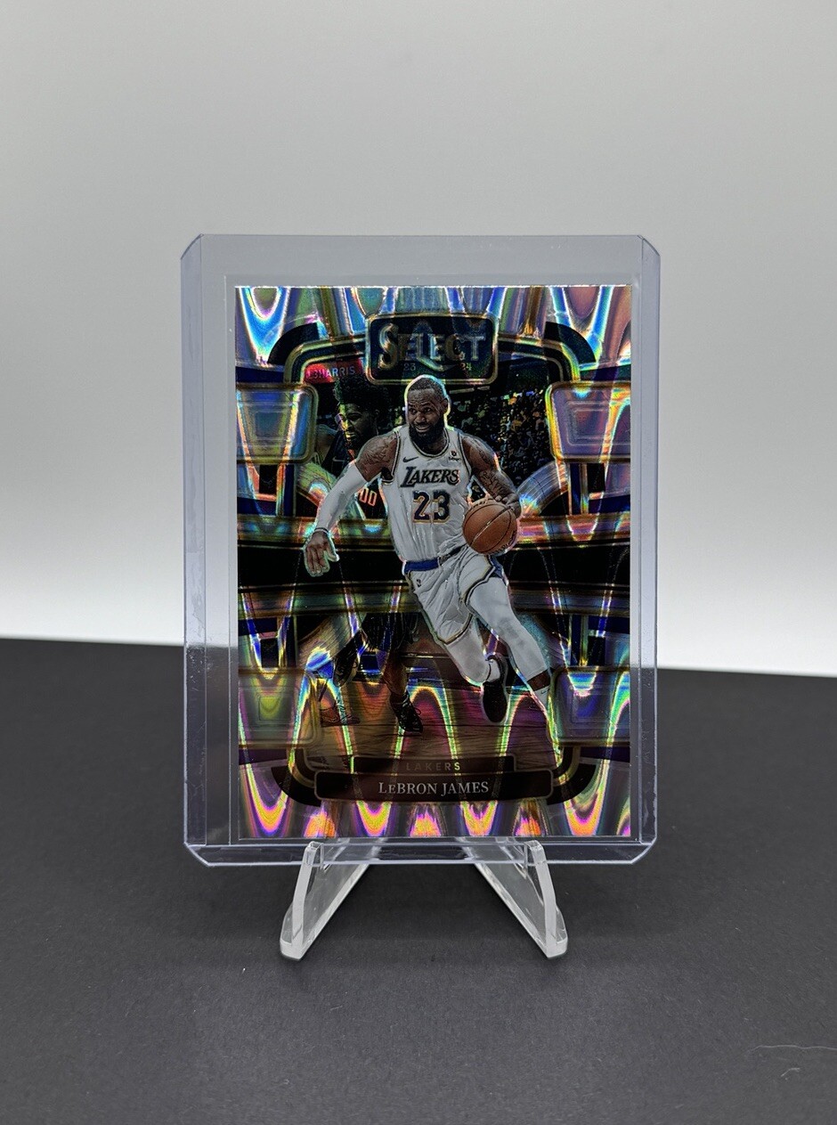 2023-24 Select LeBron James #66 Tectonic Prizm Lakers!!