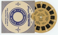 Mount Vernon Virginia 1940's Tan Front View-Master Single Reel 76