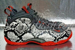 albino snakeskin foamposite