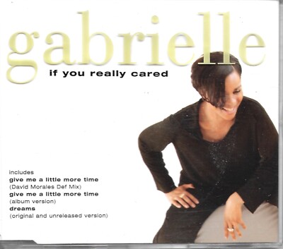 Gabrielle-If You Really Cared 4-track CD single Go Beat Records 1996