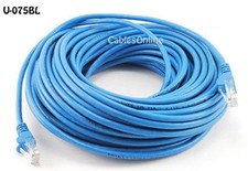 Intellinet 75 ft CAT5E UTP Ethernet RJ45 Patch Cable BL