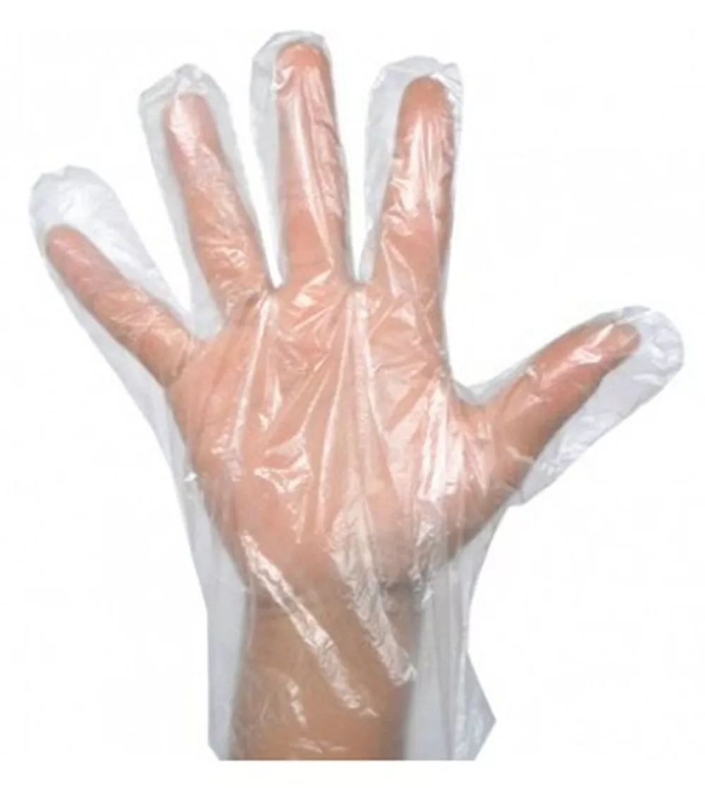 Polythene disposable gloves deals