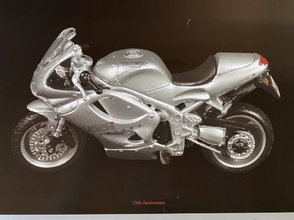 2006 McCall's Motorworks Revival Poster Cobra Daytona Triumph 955i - Image 3 of 4