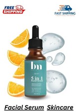 5 in 1 Facial Serum Vitamin C, E, Hyaluronic Acid, Niacinamide, Collagen