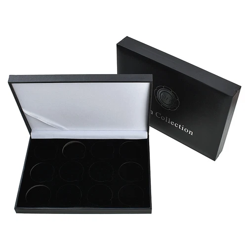 40MM Coin Capsule Storage Box Display Case Holder Collection Container Supplies - Imagen 3 de 16
