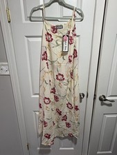 Steven Paul Made In U.S.A Floral Maxi Dress Plus Size 2X NWT