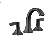 Kohler Riverly Widespread Bathroom Sink Faucet - Matte Black 1PR38330-4D-BL-AA