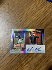 2024 Panini Select Diamond Action Signatures Silver Prizm Auto #MA Maui Ahuna