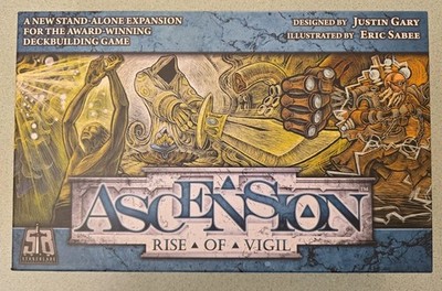 Ascension Rise Of Vigil - A Stand Alone Expansion Deckbuilding Game - Complete