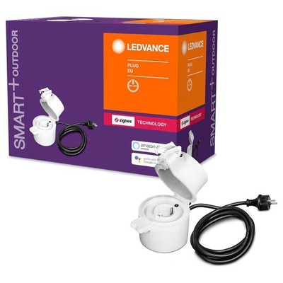 Ledvance Smart+ Plug ZigBee Steckdose außen Smart Home Philips Hue Alexa Echo