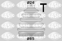 Sasic Faltenbalgsatz, Antriebswelle 1906038 FüR Seat VW Audi Skoda