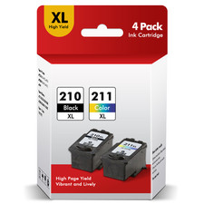 PG-210XL CL-211XL Ink Cartridge for Canon PIXMA MP280 480 490 495 MX320 340 350