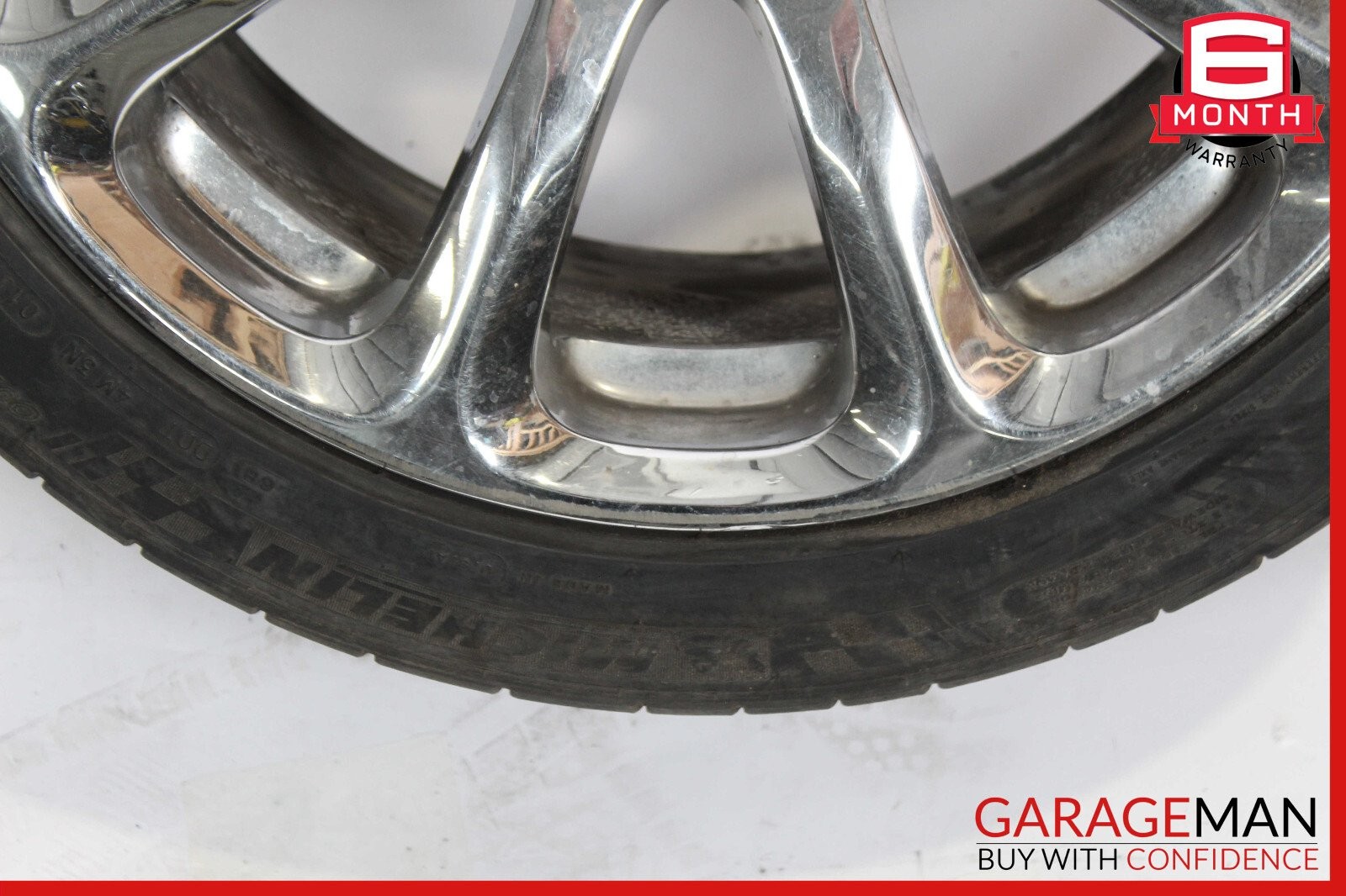 08-10 Maserati Quattroporte Rear Wheel Tire Rim 19" OEM
