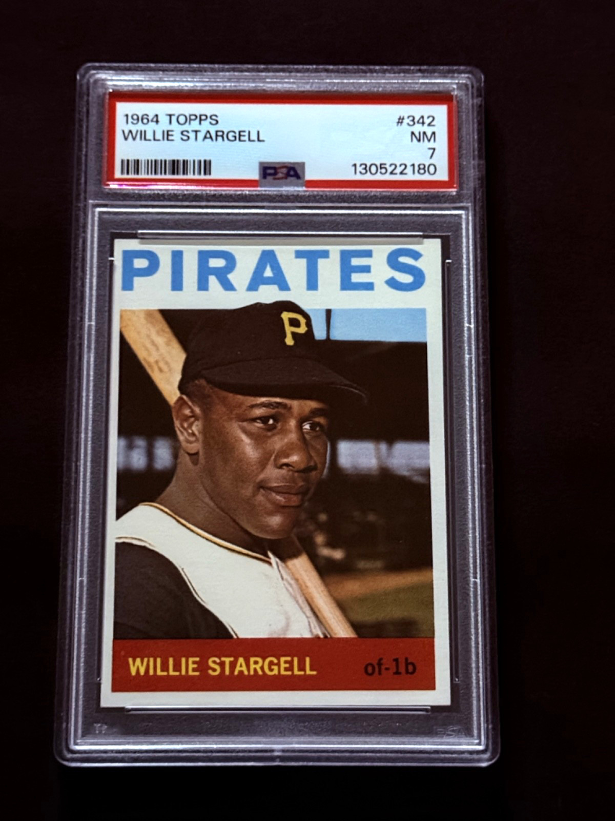 1964 Topps #342 Willie Stargell PSA 7