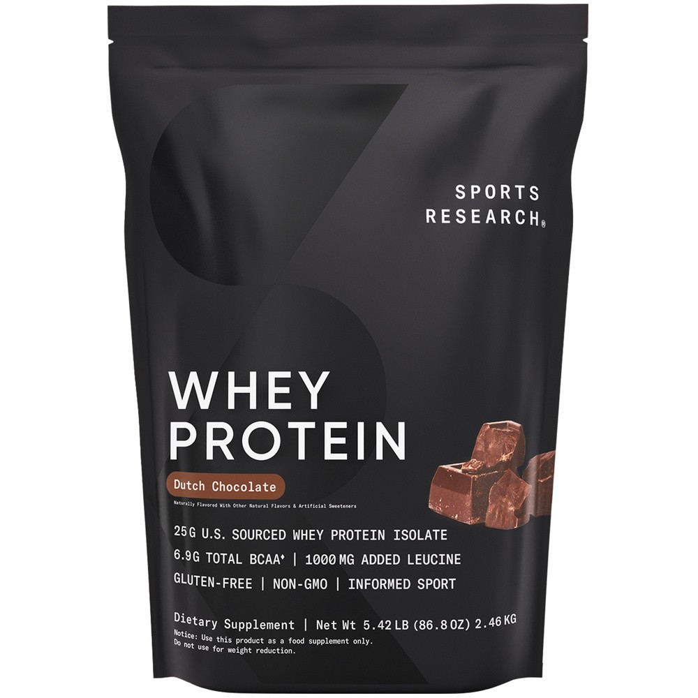 Whey Protein Isolate - U.S. Sourced Sports Nutrition Protein Powder 5lb Bag