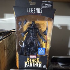 Hasbro Marvel Legends Black Panther Action Figure Walmart Exclusive w  Spear