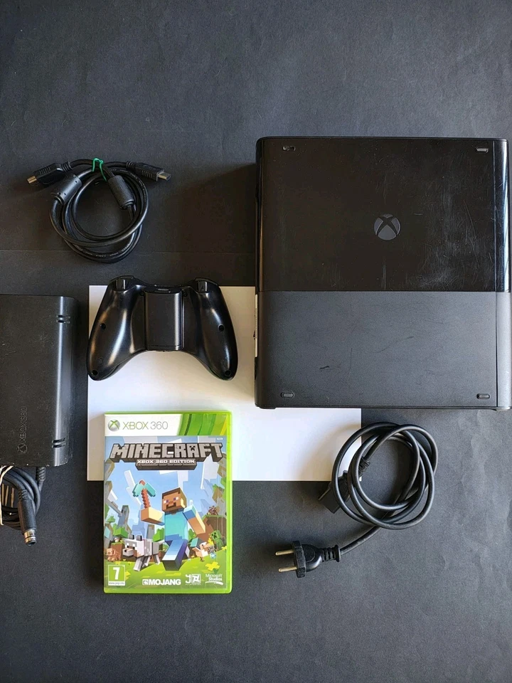 CONSOLA MICROSOFT XBOX 360 E 500 GB + MANDO + MINECRAFT PAL LEER DESCRIPCIÓN - Imagen 4 de 4