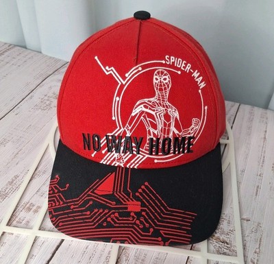 Difuzed Spider-Man No Way Home Marvel Comics Red Snapback Cap