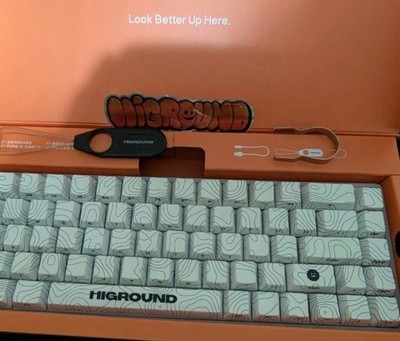 Higround snowstone keyboard 75% 