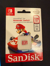 SanDisk - 128GB microSDXC UHS-I Memory Card for Nintendo Switch 1