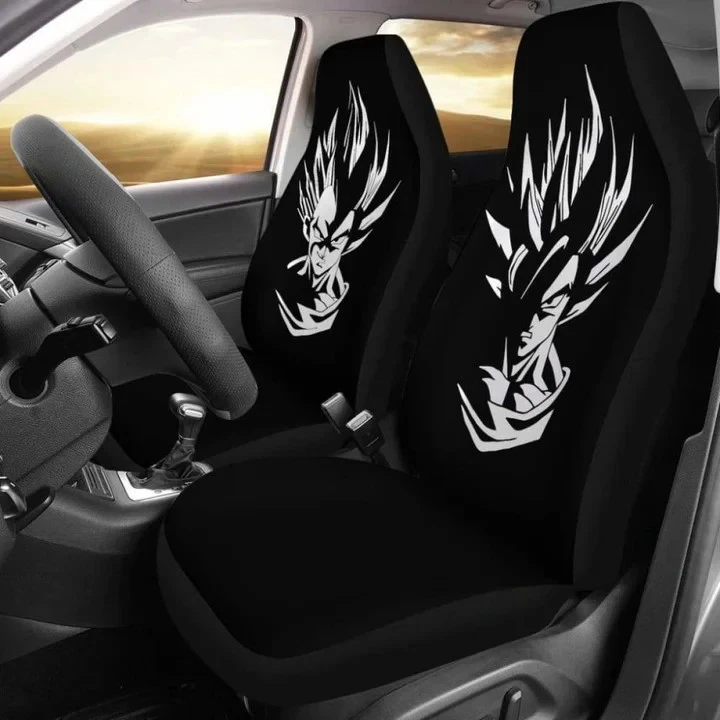 Dragon Ball Goku Face Car Seat Covers