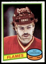 1980-81 O-Pee-Chee Guy Chouinard #45 VIEW SCAN