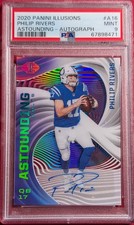 2020 Panini Illusions - Astounding Philip Rivers #A16 Autographs /10 (AU)