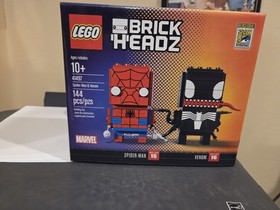 LEGO 41497 Brickheadz SPIDERMAN & VENOM SDCC 2017 Exclusive VERY RARE!
