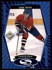 1998-99 UD Choice StarQuest Blue #SQ8 Saku Koivu Montreal Canadiens TW3254