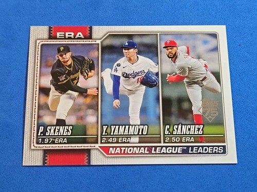 2026 Topps #203 Yoshinobu Yamamoto / Paul Skenes / Christopher Sanchez