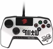 Street Fighter PS4/PS3 Fight Pad Pro White - Gaming Controller,