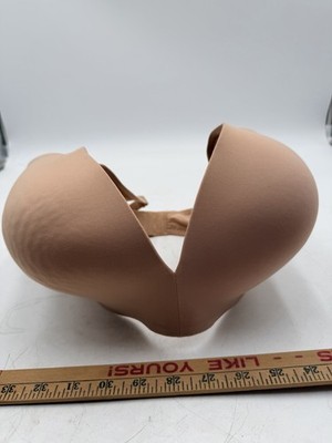 Victorias Secret Vintage IPEX Lined No Wire Lightly Padded Bra Nude Beige
