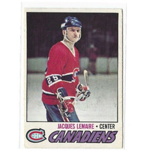 1977-78 O-Pee-Chee #254 Jacques Lemaire VG
