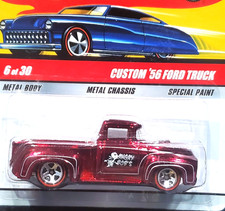 Hot Wheels 56 1956 Ford Custom Pickup Truck Classics Car 6 of 30 Series 5 Red