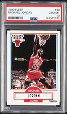 1990 FLEER #26 MICHAEL JORDAN PSA 10