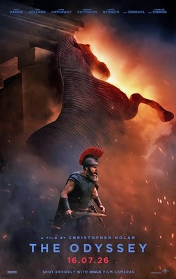 THE ODYSSEY MOVIE POSTER 2 Sided ORIGINAL INTL Version C 27x40 MATT DAMON
