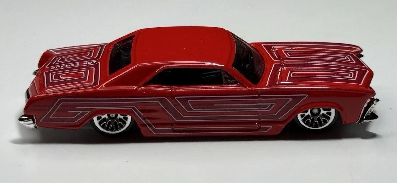 Hot Wheels 1964 Buick Riviera Red 1/64 Diecast Loose 2006 Collector #157
