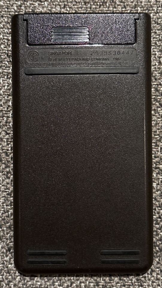 Calculatrice Scientifique HP 42S RPN Vintage - Fonctionnelle Avec étui Et Piles Neuves